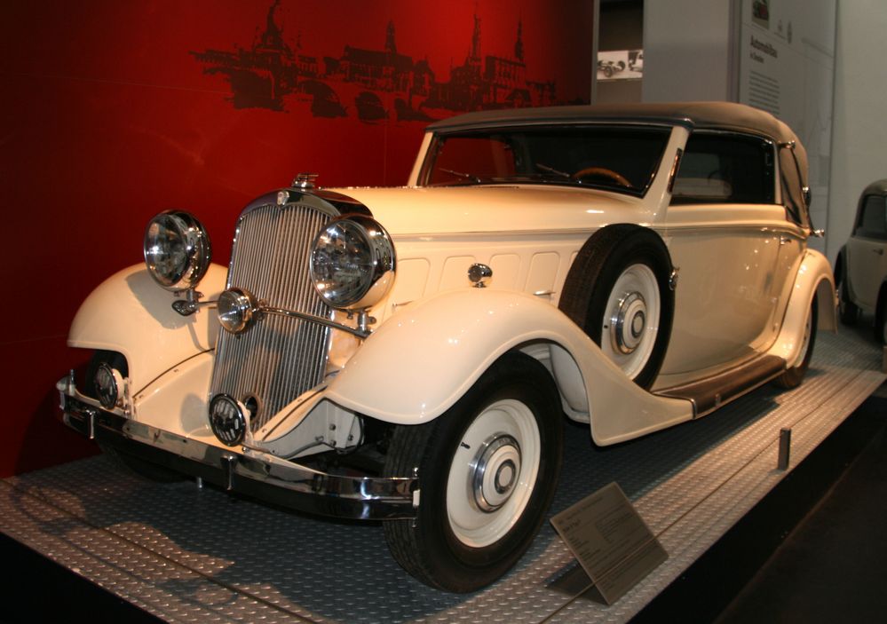 Oldtimer im Verkehrsmuseum Dresden