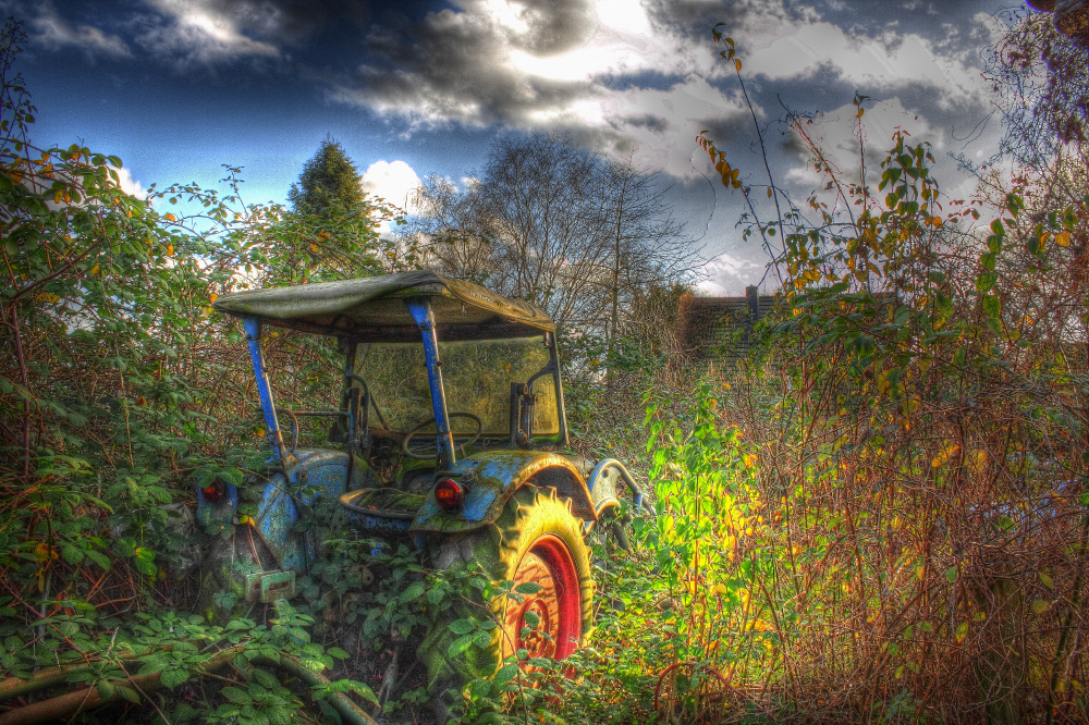 Oldtimer in der Prärie