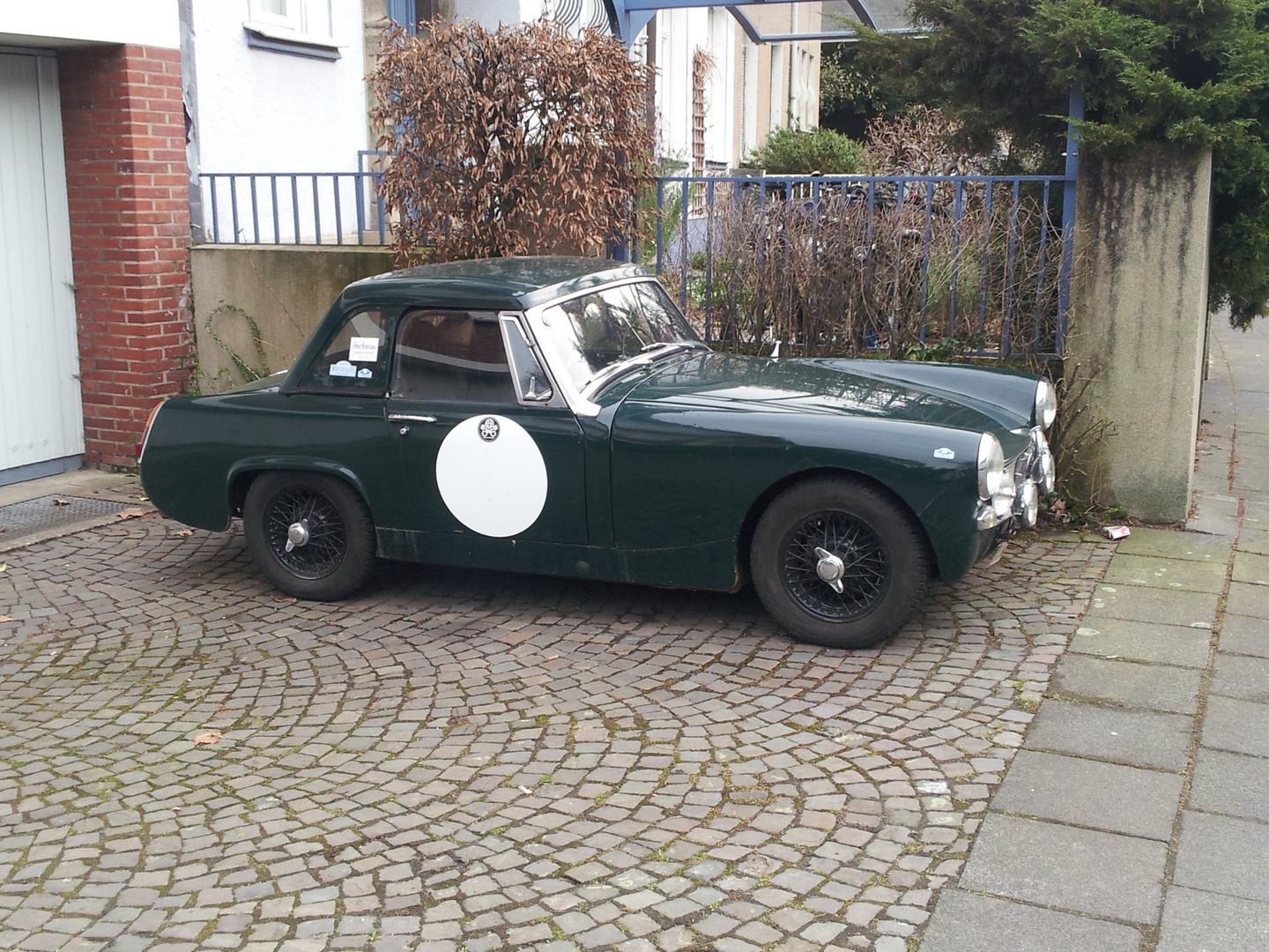 Oldtimer in Green