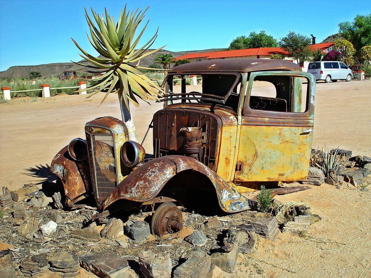 Oldtimer in Namibia