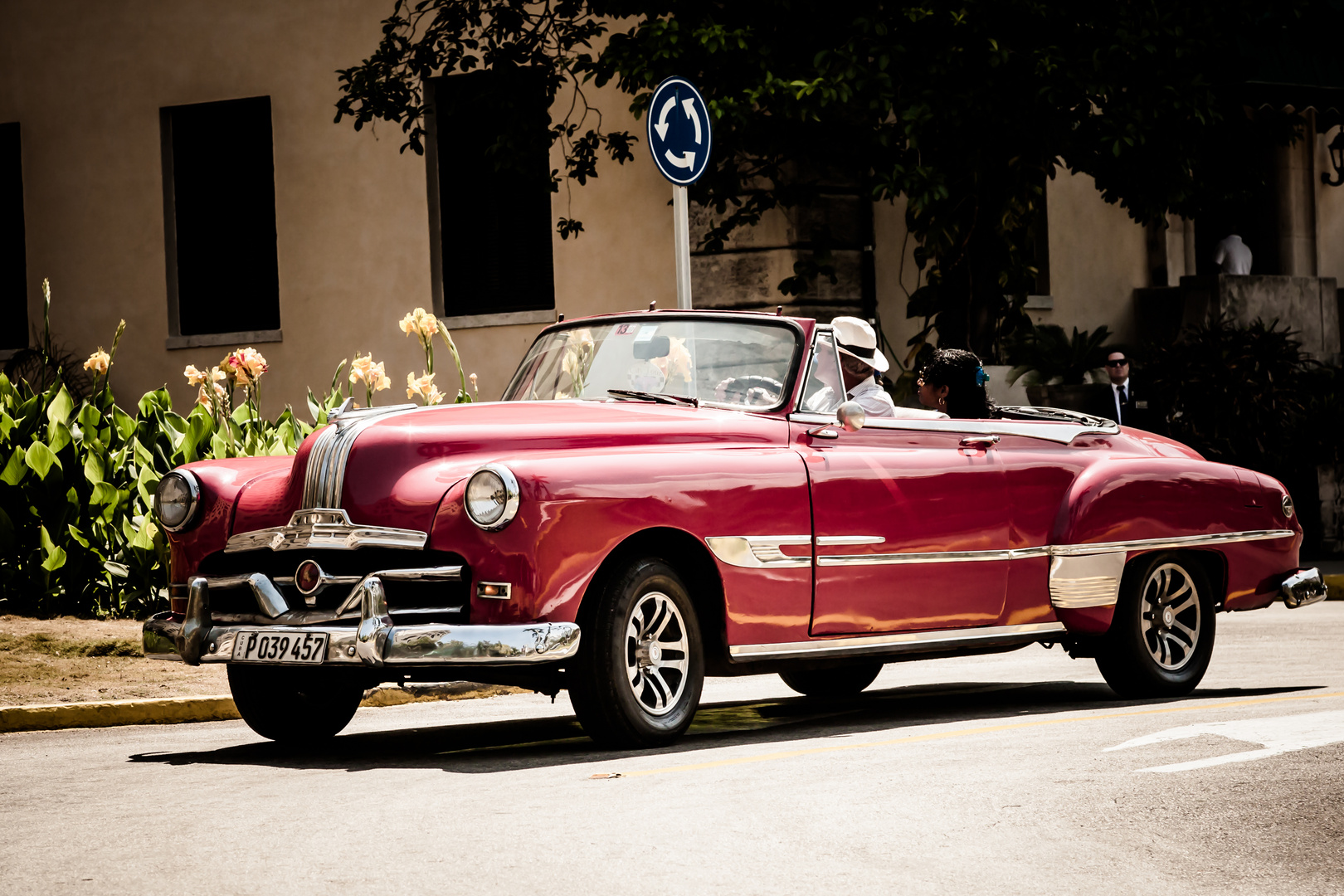 Oldtimer in Rot