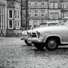 Oldtimer in the rain