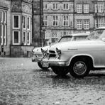 Oldtimer in the rain