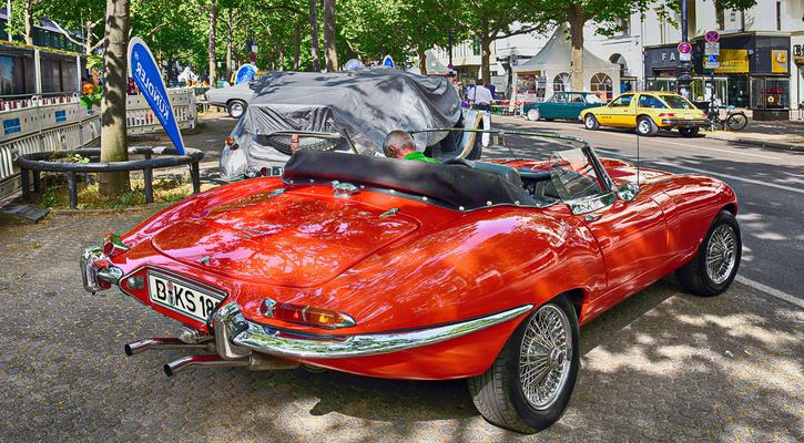 Oldtimer  - Jaguar Coupe Baujahr 1961