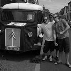 Oldtimer mit frischen Homies....