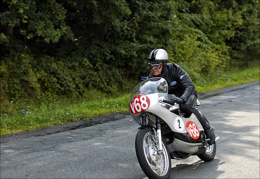 Oldtimer Motorradrennen in Dieburg (Dreiecksrennen I)