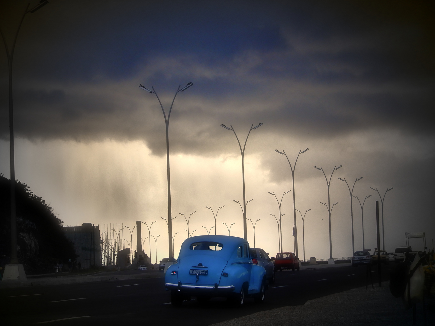 Oldtimer on the Malecon 