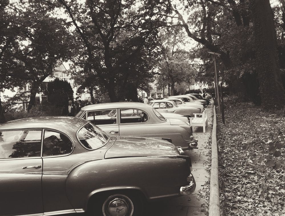 Oldtimer Parkplatz 