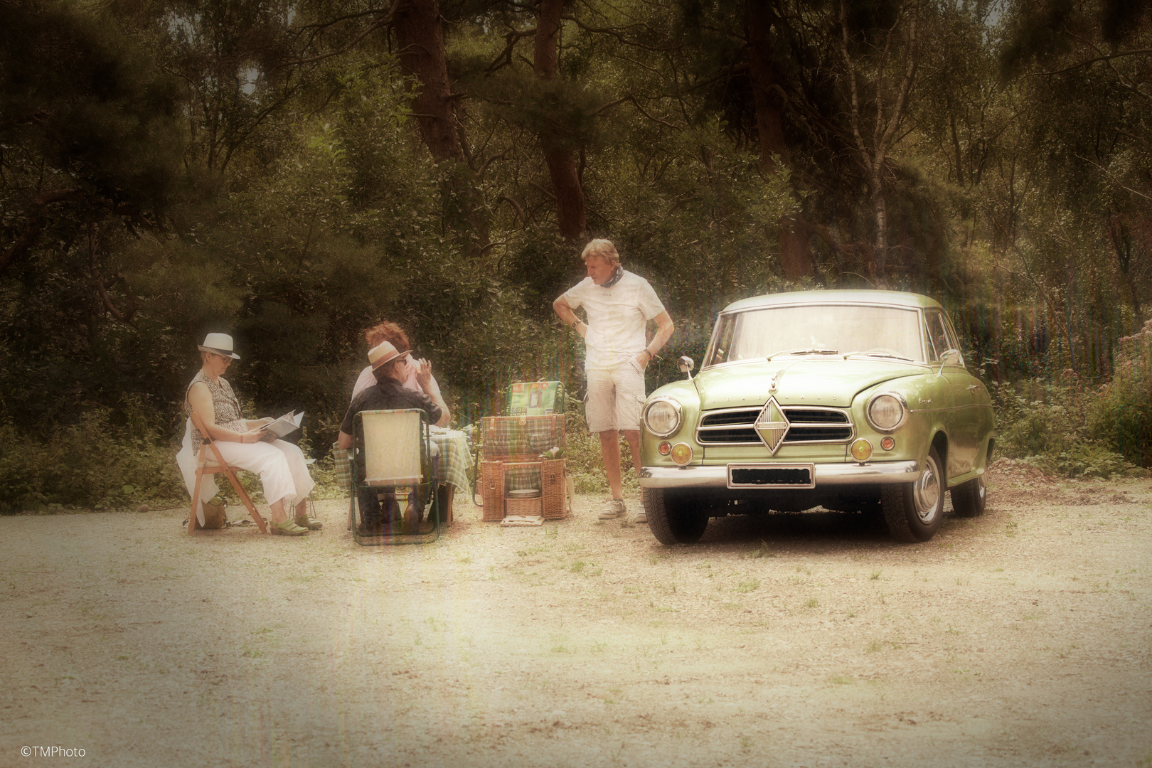 Oldtimer-Picknick