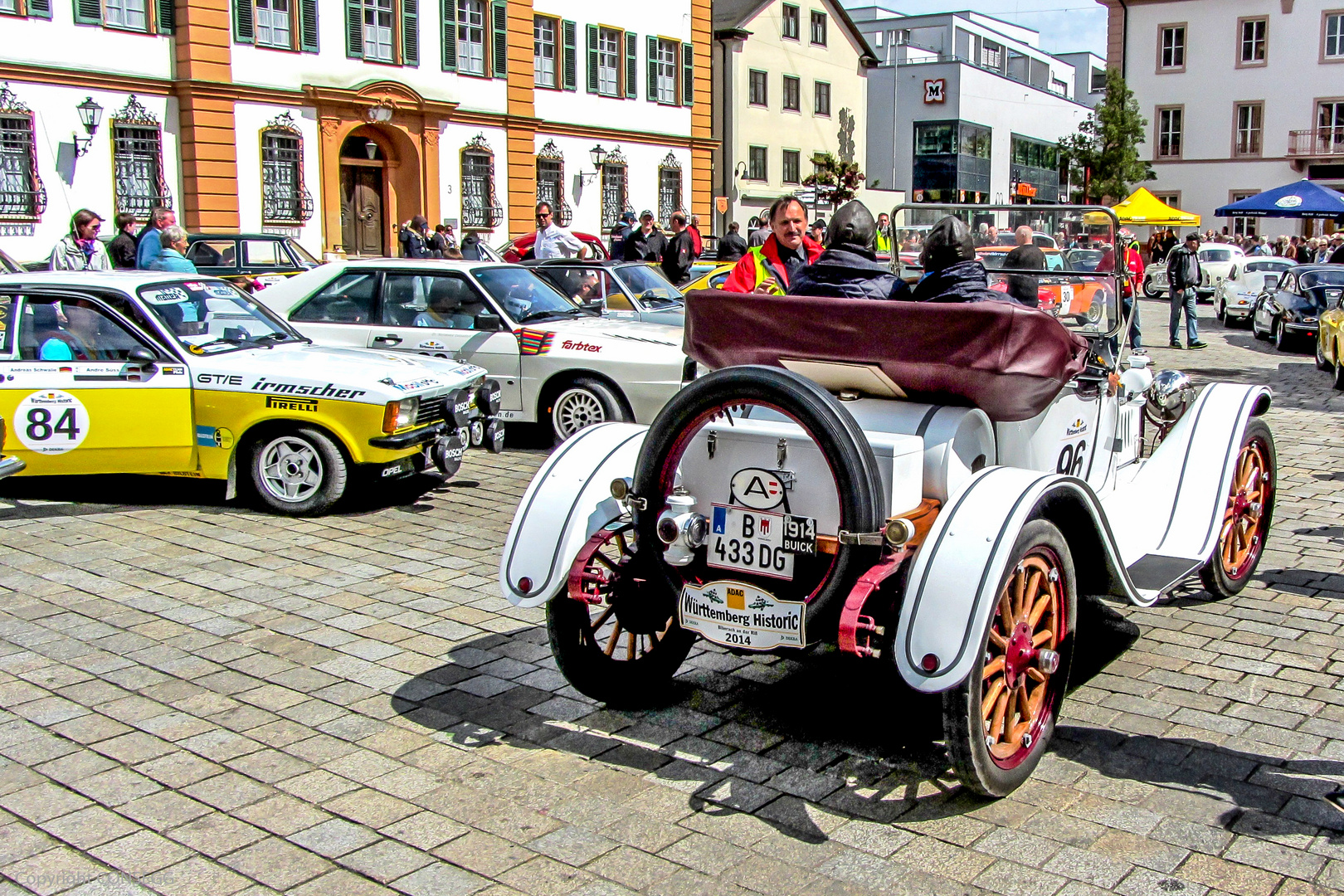 Oldtimer Rallye Marktplatz Ehingen