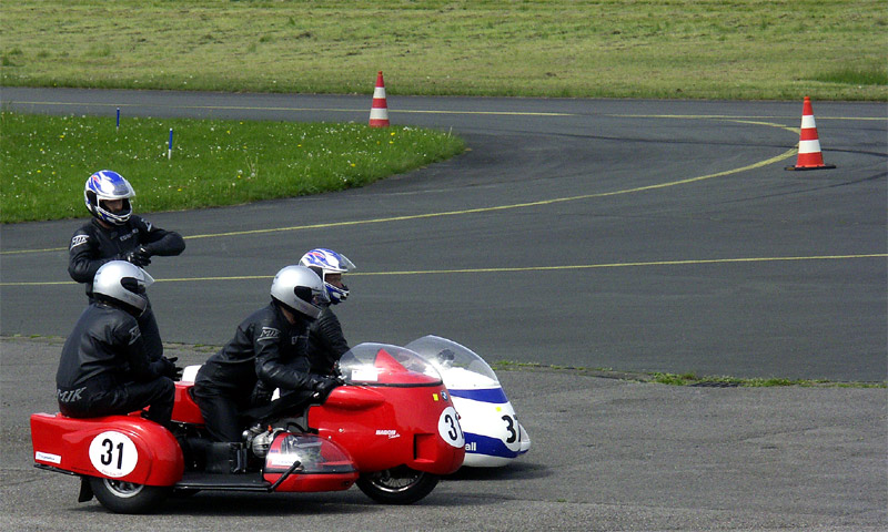 Oldtimer-Rennen, Hünxe, Flugplatz Schwarze Heide