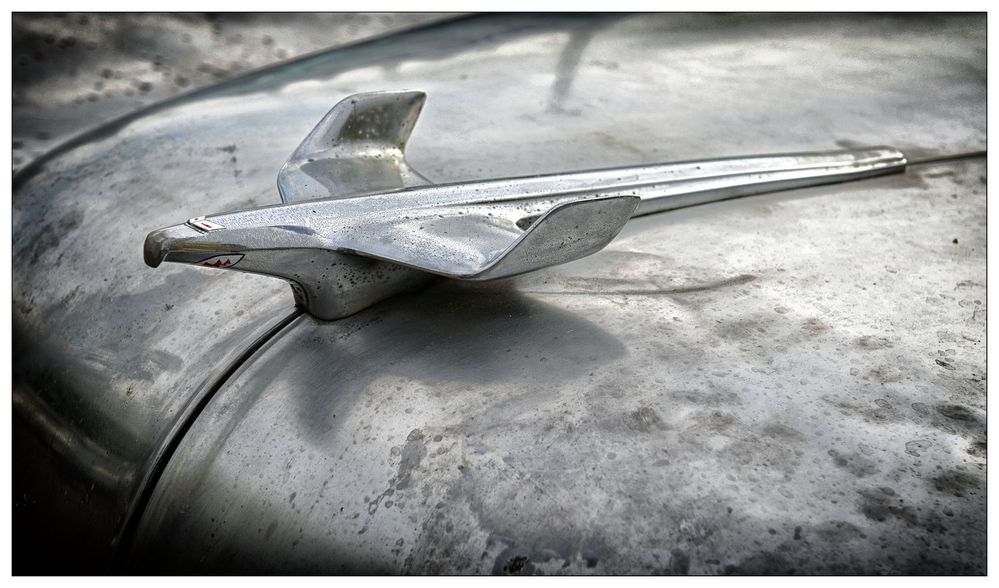 Oldtimer-Stahlkarossendetails