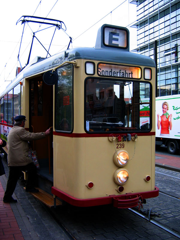 Oldtimer Strassenbahn Hannover