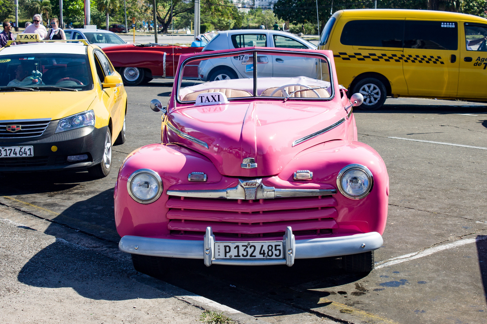 Oldtimer Taxi in Havanna