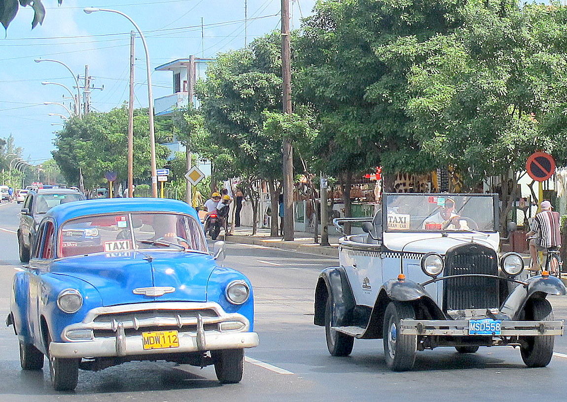 Oldtimer-Taxis