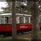 Oldtimer - Tram im Wald