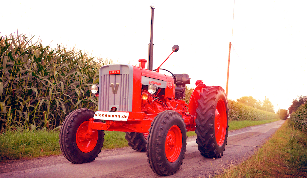 Oldtimer Trecker Valmet 565 in Billerbeck - Münsterland