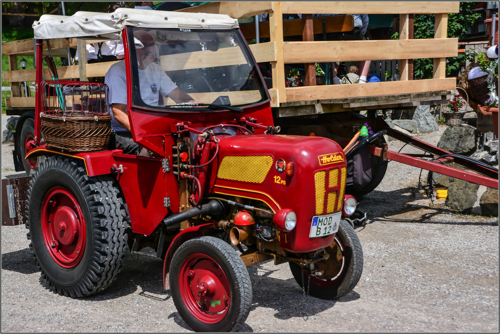 Oldtimer-Treffen auf der Schlossbergalm in Eisenberg /Ostallgäu (01) am 14.06.2015