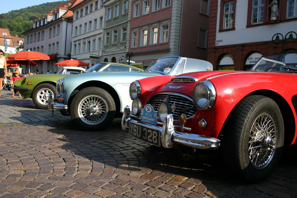 Oldtimer-Treffen in Heildelberg