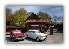 Oldtimer  und FC User im Textilmuseum