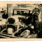 Oldtimer-Unfall in Italien, ca. 1935