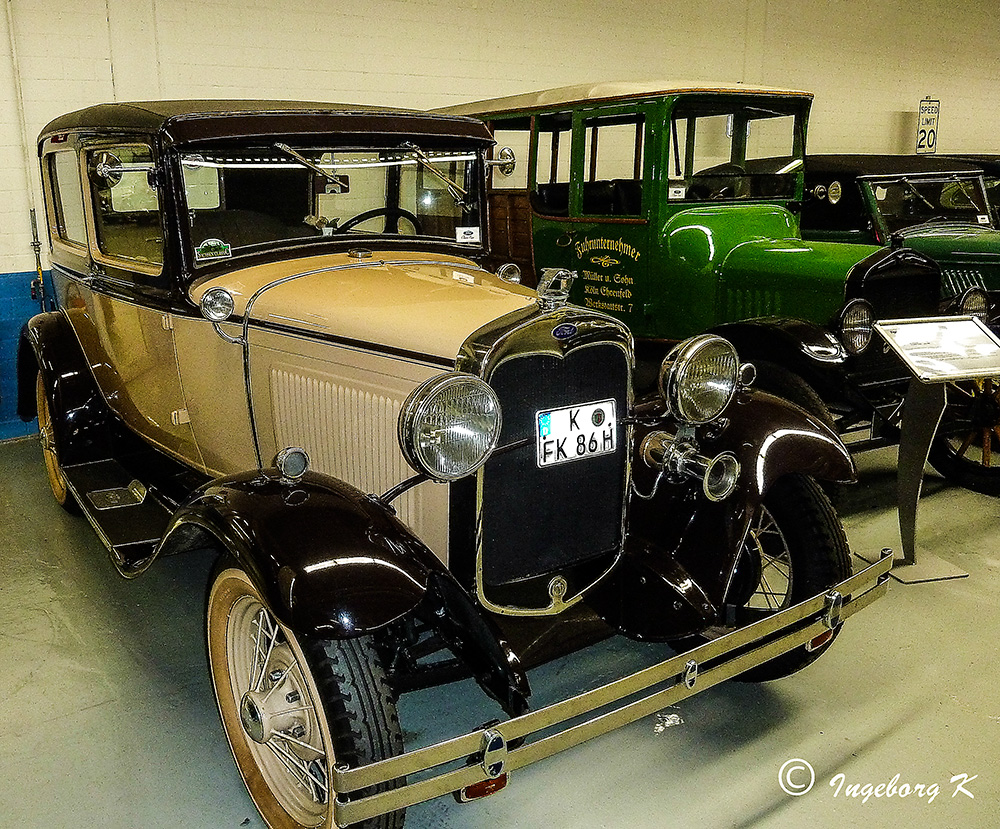 Oldtimer von Ford - aber auch fahrtüchtig mit Zulassung