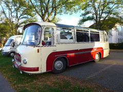 Oldtimerbus als Wohnwagen