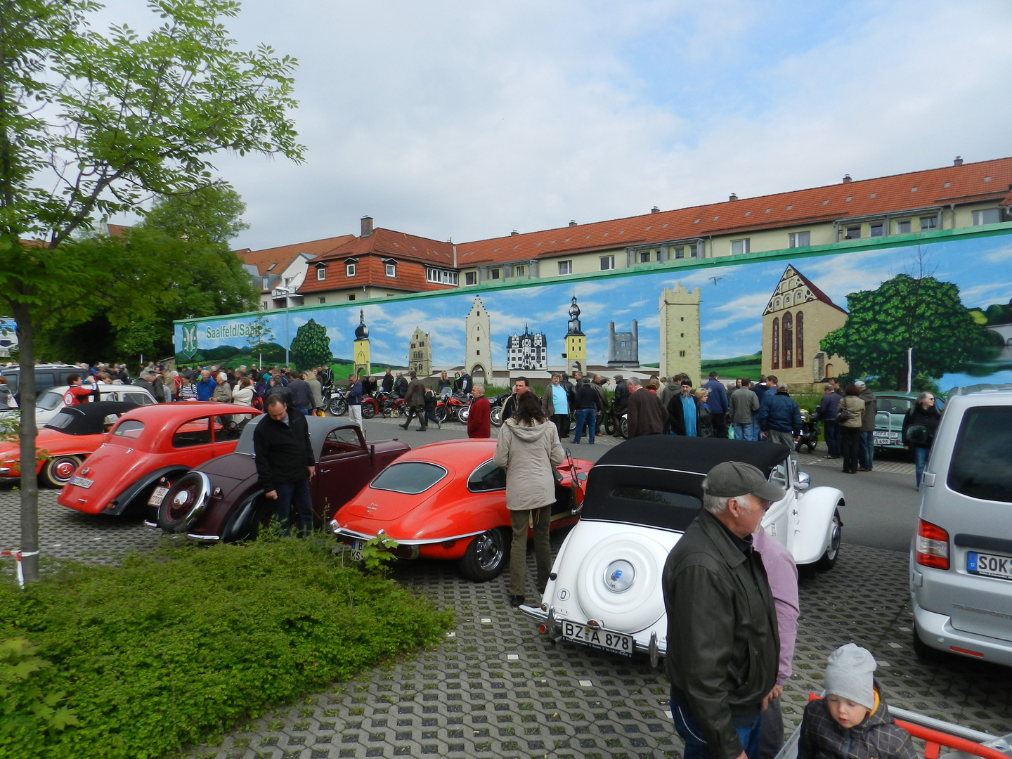 Oldtimerfahrt "Hatz auf die Katz" in Saalfeld