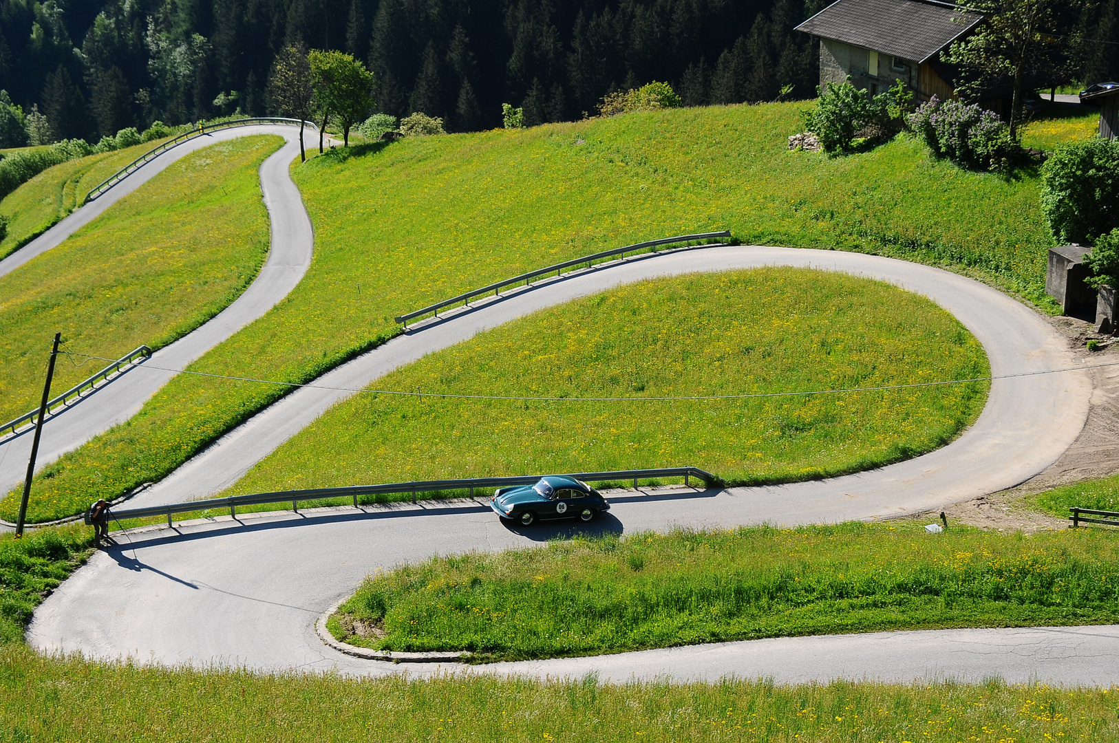 Oldtimerfahrt im Passeiertal