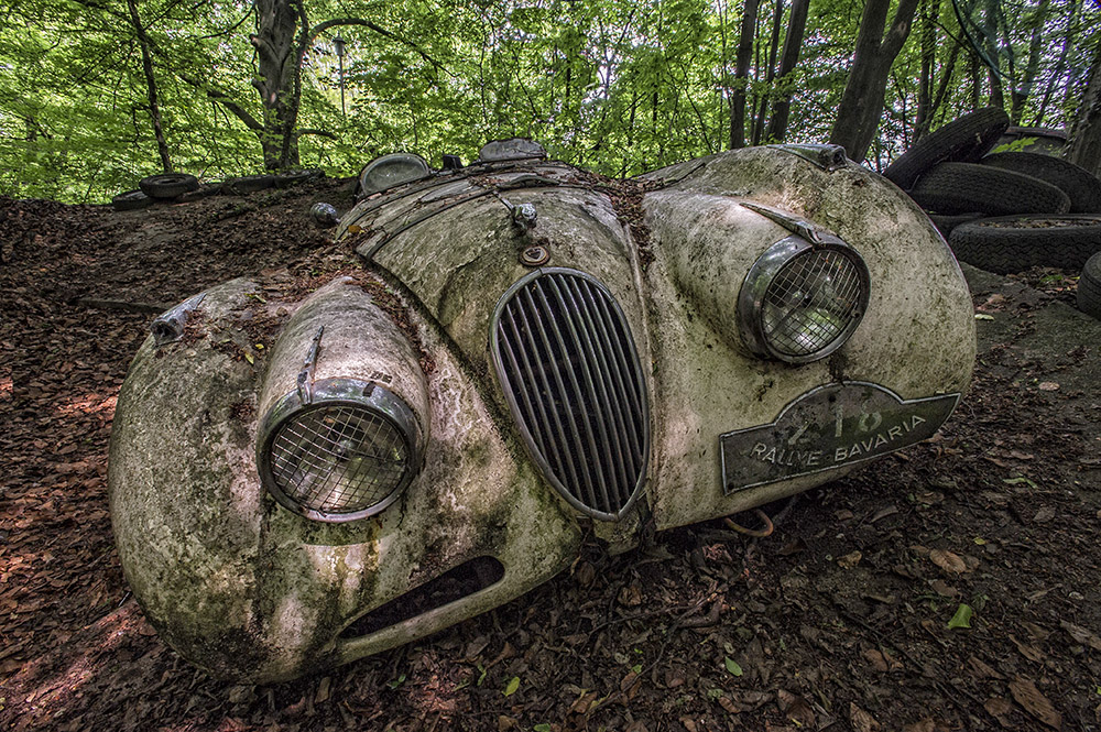 Oldtimerfriedhof - Jaguar