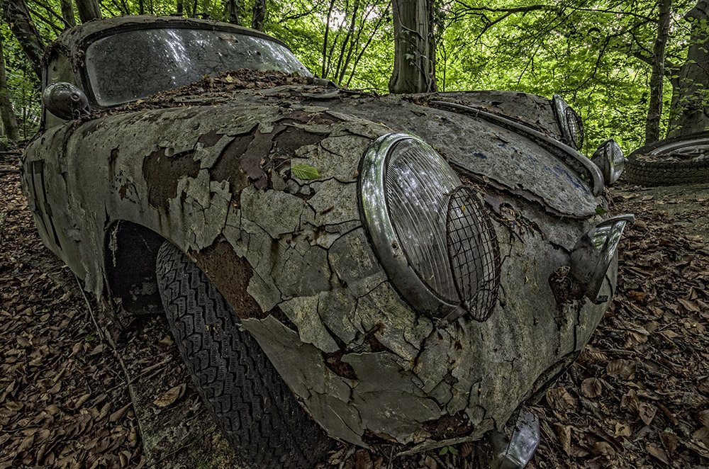 Oldtimerfriedhof - Porsche