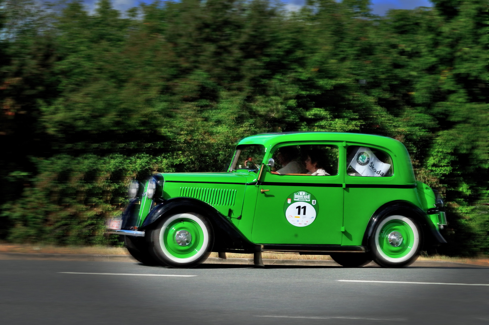 Oldtimerrallye Hamburg - Berlin #9