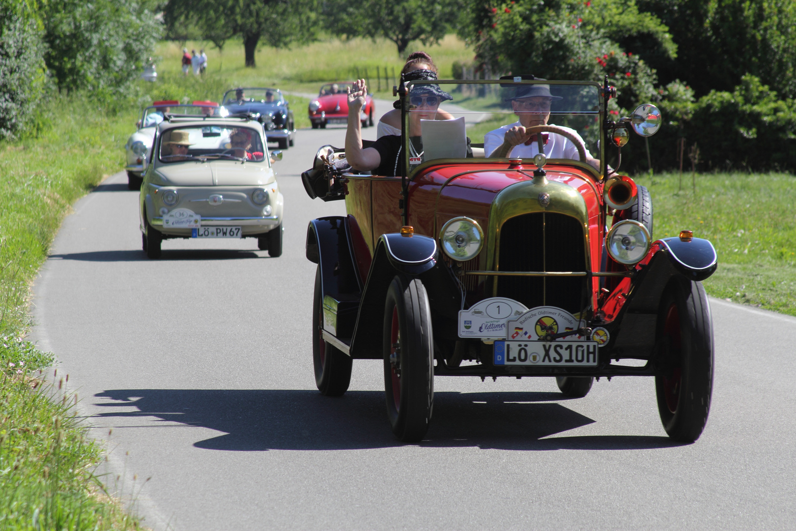 Oldtimertage Bad Bellingen - Rheinsträßle