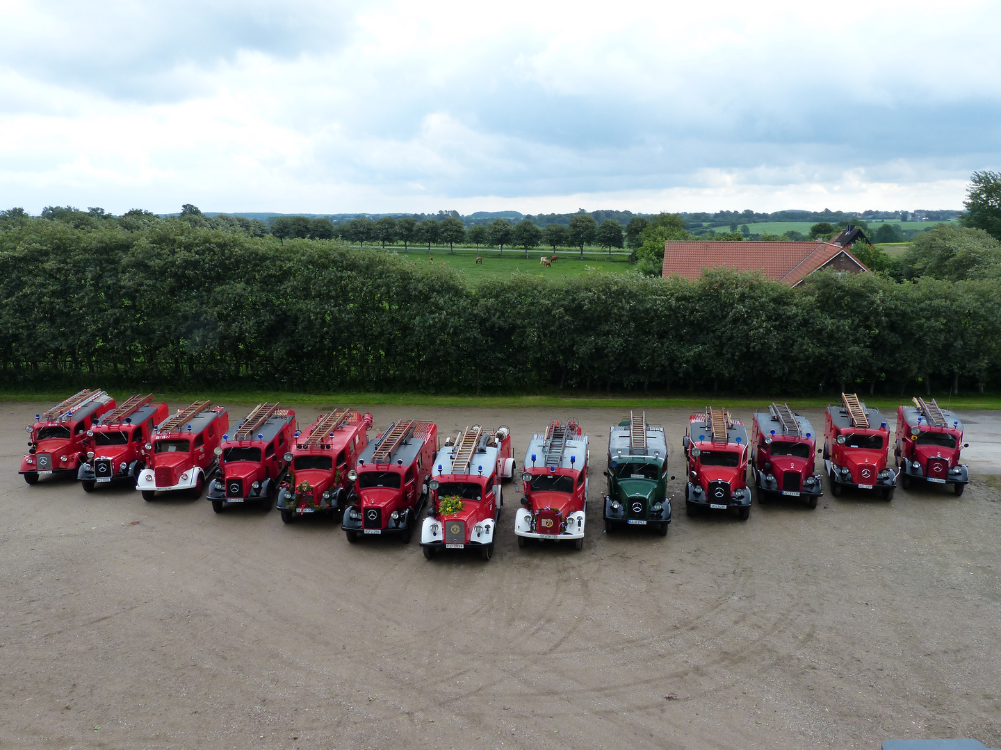 Oldtimertreffen Dollerup - 70 Jahre LF8 LLG Feuerwehr Dollerup