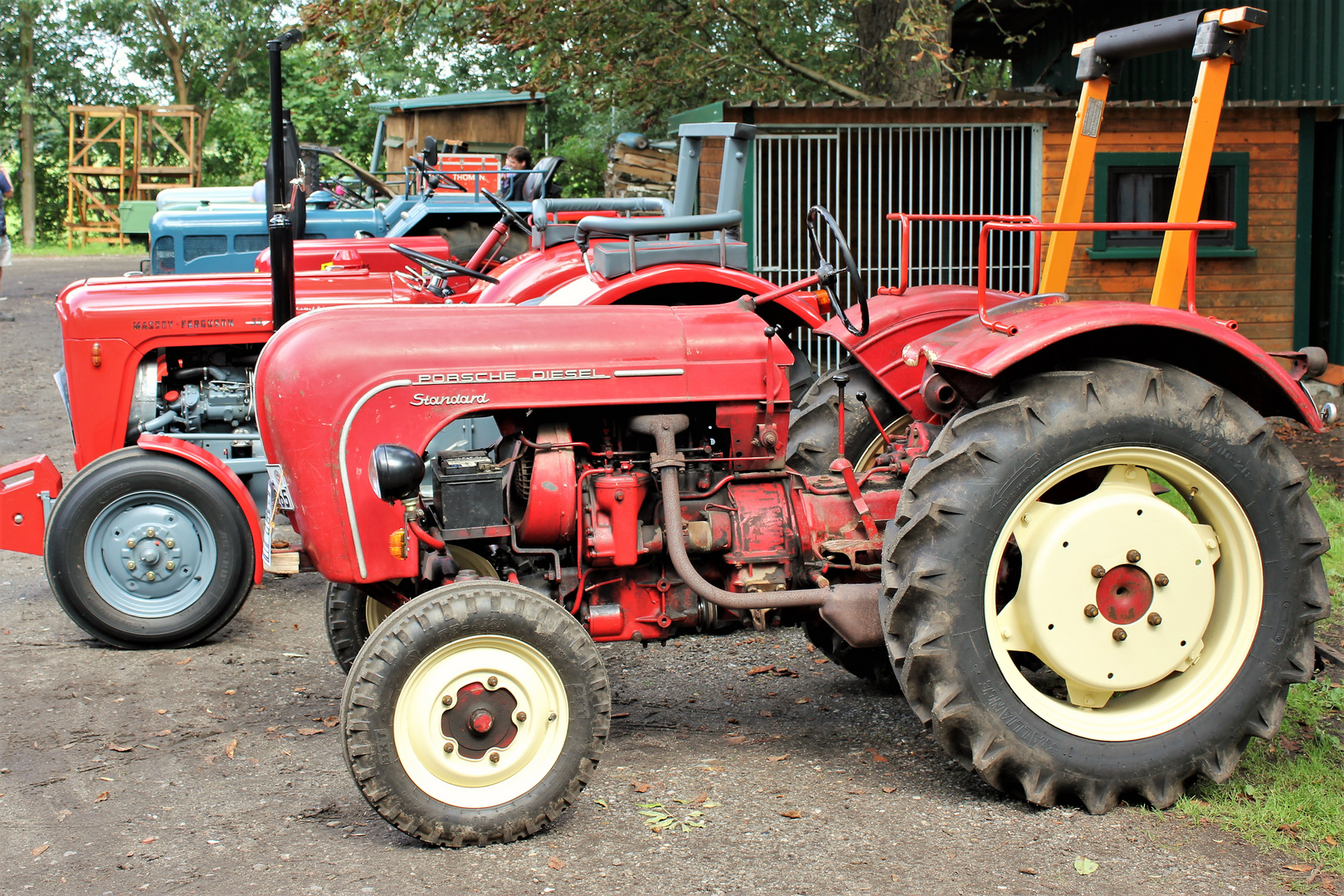 Oldtimertreffen im Friesenwerder Moor