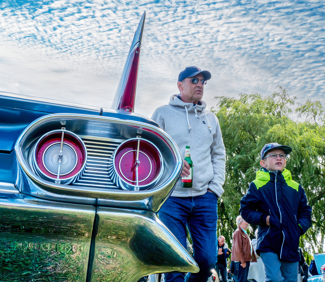 Oldtimertreffen im Hafen Ribnitz