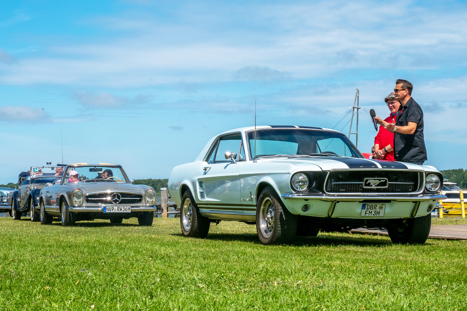 Oldtimertreffen im Hafen Ribnitz