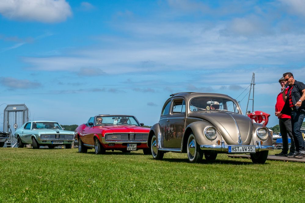 Oldtimertreffen im Hafen Ribnitz