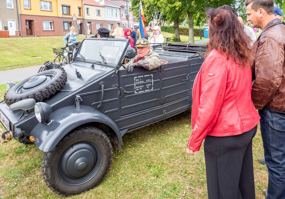 Oldtimertreffen im Hafen Ribnitz