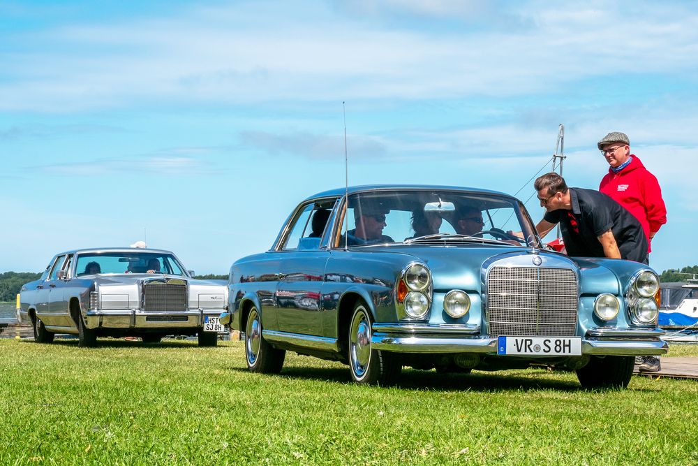 Oldtimertreffen im Hafen Ribnitz