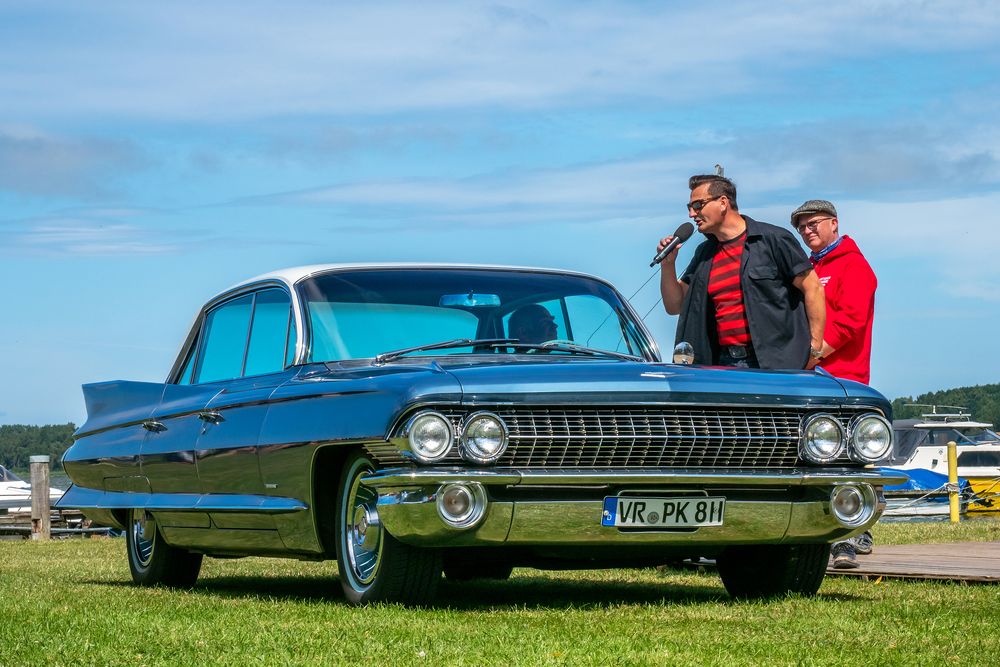 Oldtimertreffen im Hafen Ribnitz