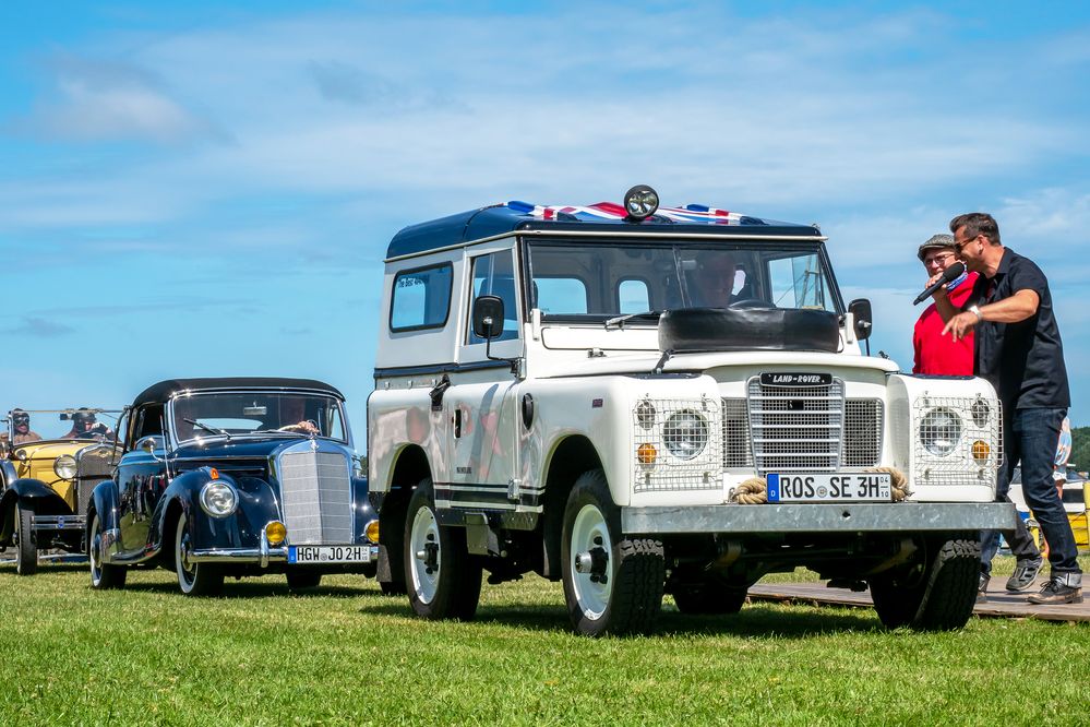 Oldtimertreffen im Hafen Ribnitz