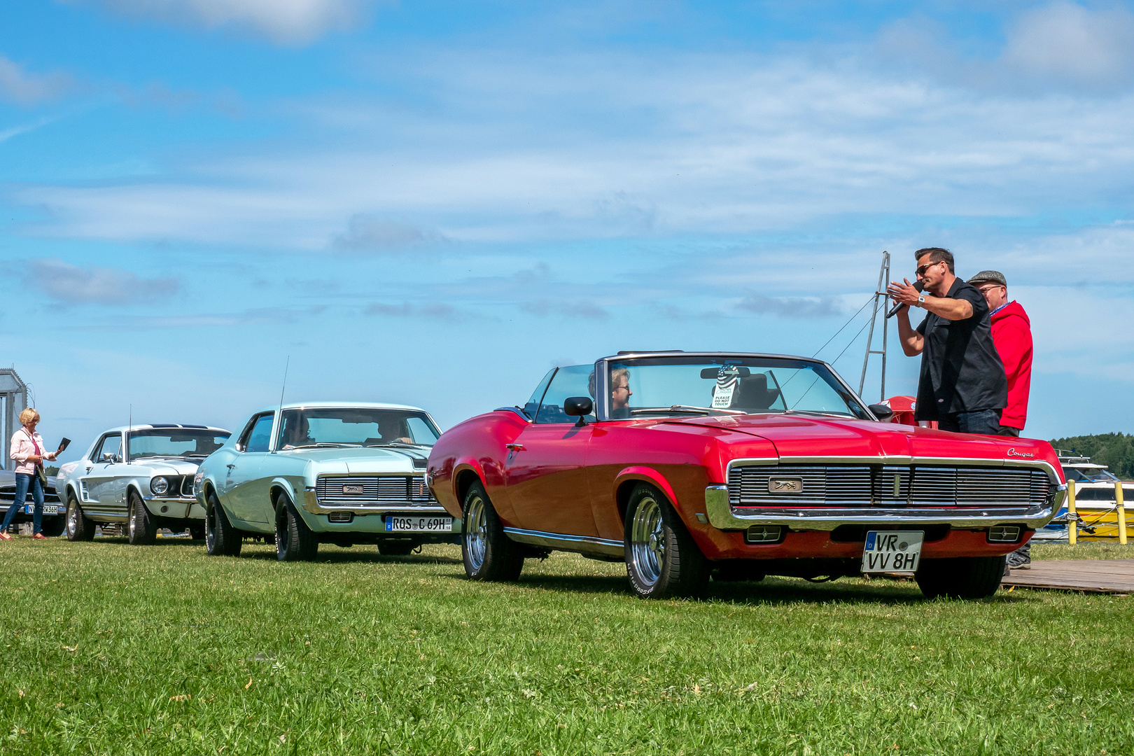 Oldtimertreffen im Hafen Ribnitz