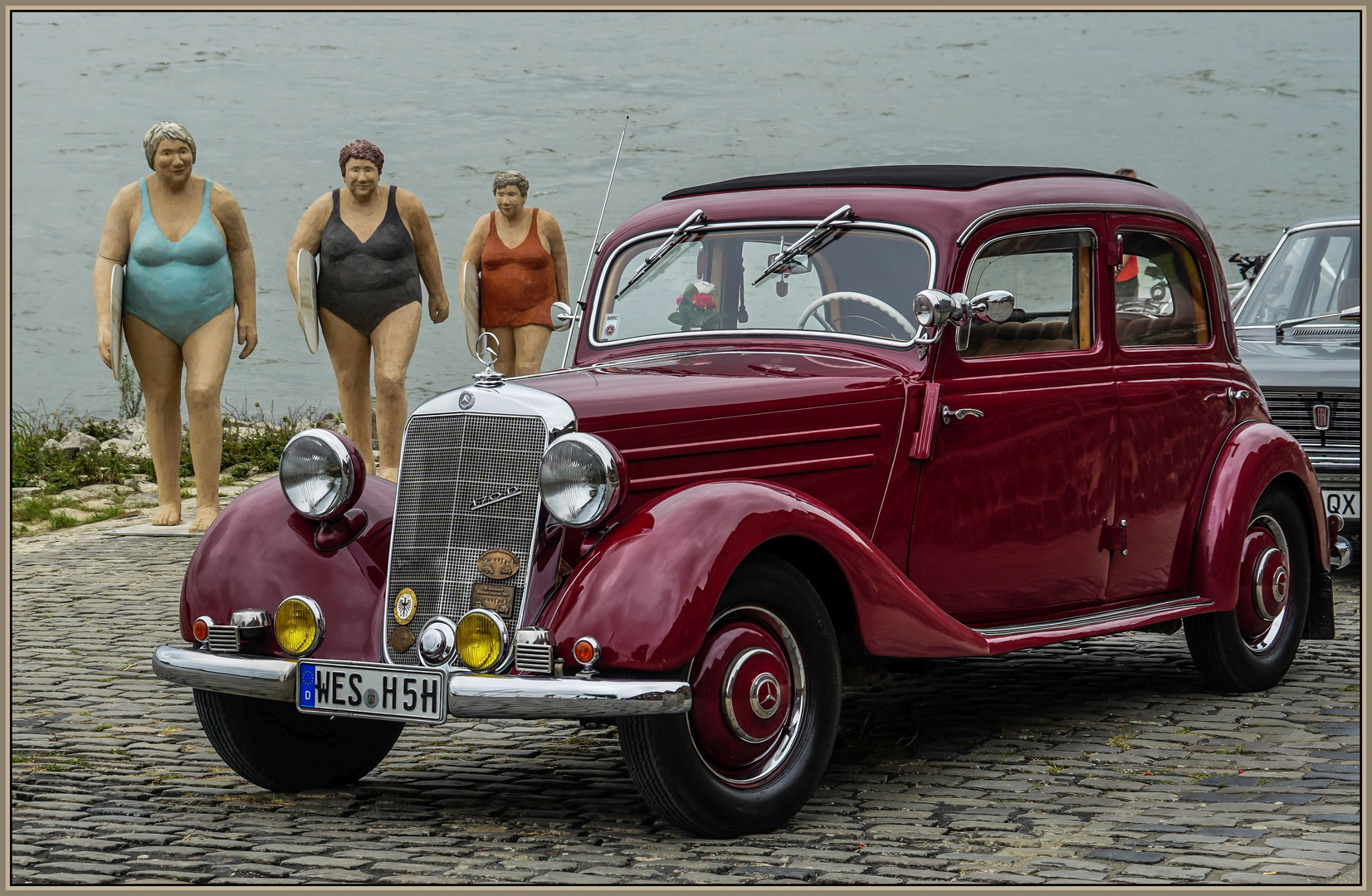 Oldtimertreffen in Rees / Ndrrh. Juli 2016 (1)