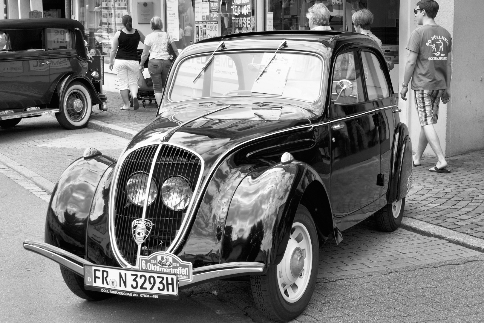 Oldtimertreffen Peugeot 202, Baujahr 1937, 1300 ccm, 30 PS