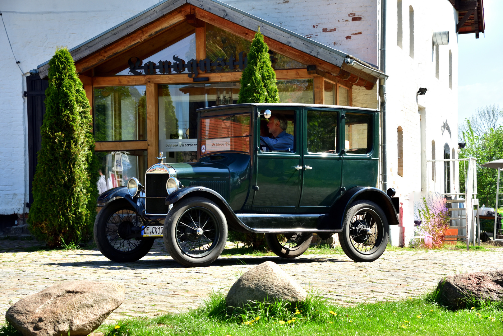 Oldtimertreffen Schloß Diedersdorf April 2018