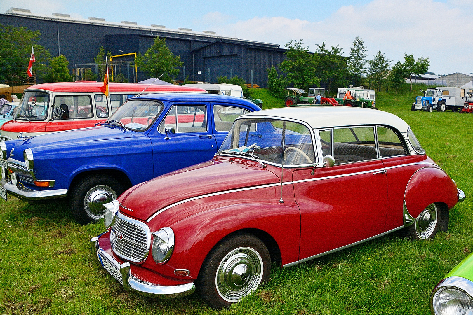 Oldtimertreffen Steinholterode Mai 2016 Audi - Wolga - Barkas