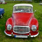 Oldtimertreffen Steinholterode Mai 2016 Roter PKW von AutoUnion