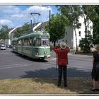 Oldtimerverkehr in Düsseldorf