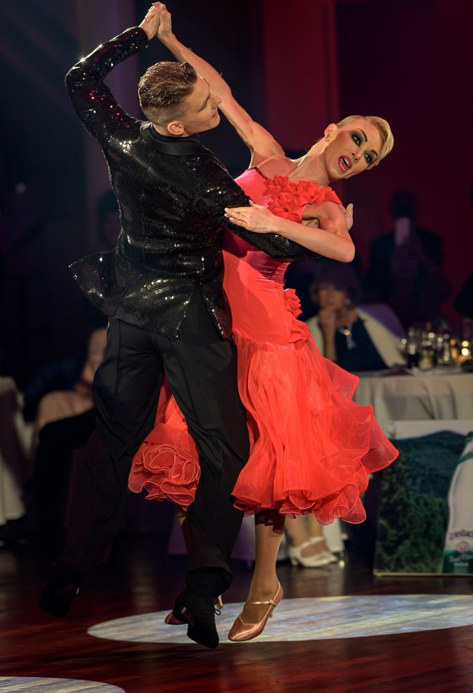 Olga Kulikova&Dmitry Zharkov beim Quickstep